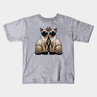 Siamese Cat Day - April Kids T-Shirt